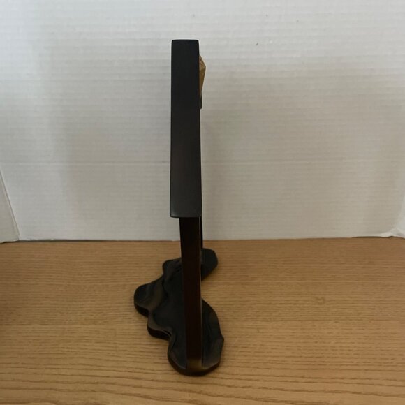 Vtg Partylite Holy Night Creche Nativity Bronze Stable Tealight Votive Holder - Picture 3 of 8